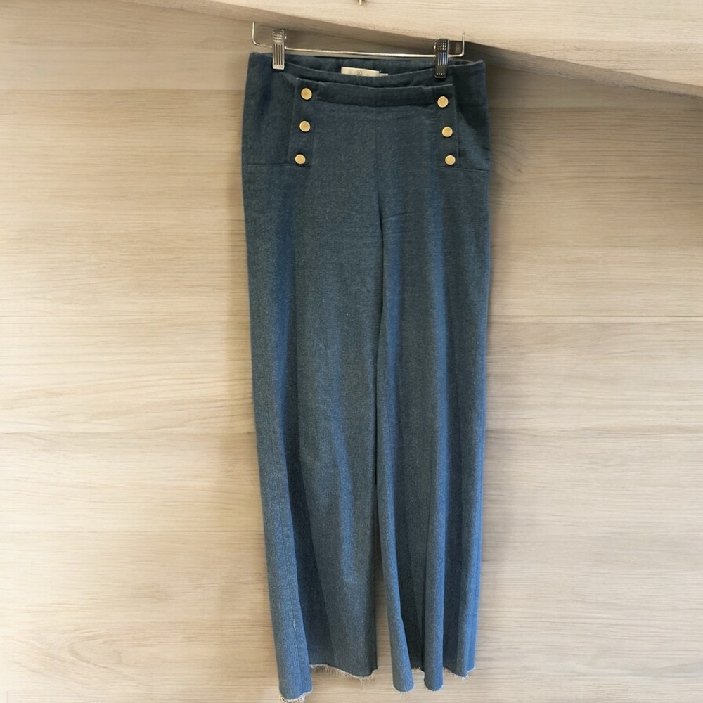 KOSHKA MASHKA Paris Matros‎ Jeans Pants Blue Cotton Denim EU 36 US 2-6